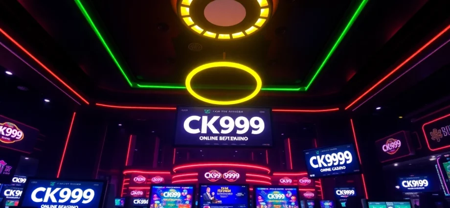 CK999 online casino platform showing vibrant betting screens and digital gaming interface for immersive experience