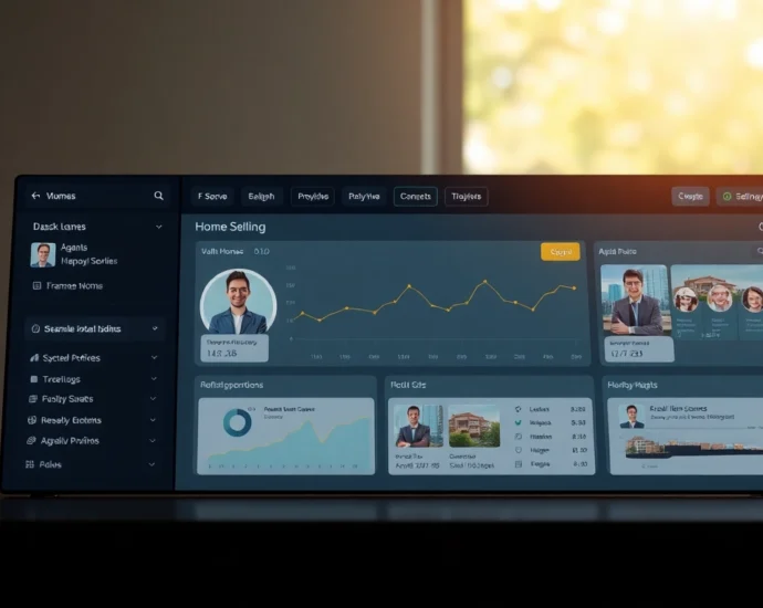 Sell your home with a digital platform showing real-time updates, agent matching, and transparent transactions for a smooth experience.