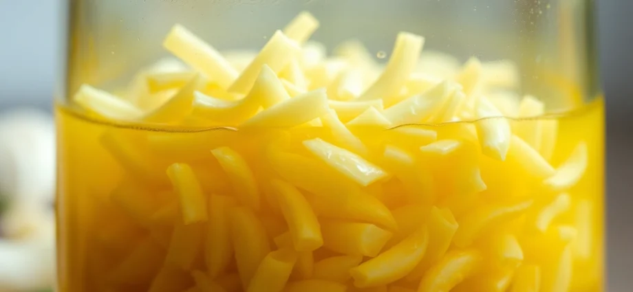 High-quality minced garlic in oil shown in a clear jar, emphasizing freshness and rich flavor,
