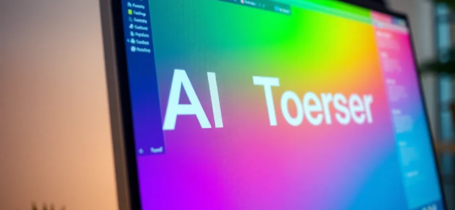 Professional AI text converter tools interface showcasing natural language processing in a